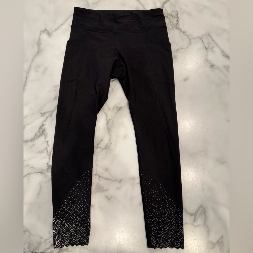 lululemon athletica Black tight stuff high-Rise Leggings